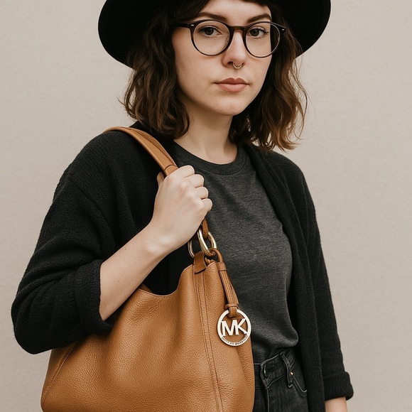 Michael Kors Tan Satchel - Picture 6 of 11